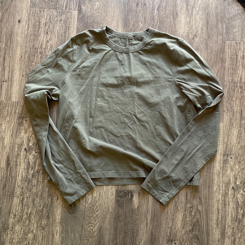 Long Sleeve Crop Top
